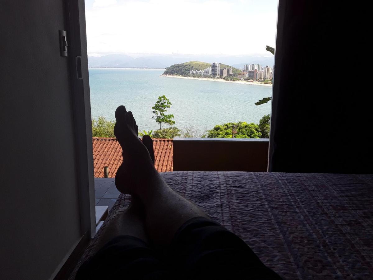 ホテル Honey Moon - Vista Do Mar Na Cama. カラグァタトゥバ エクステリア 写真